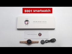 S901 Mulheres Smart Watch 1,04 polegadas AMOLED HD Screen IP68 Impermeável Smart Watch Mulheres