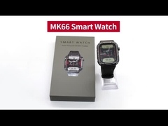 MK66 Sport Smart Watch Outdoor IP68 Impermeável Saúde Sangue Oxigênio Fitness Tracker