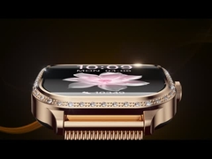 MK88 Ladies Diamond Smart Watch Monitor de Saúde BT Chama Sangue Oxigênio Smartwatch IP68 Impermeável