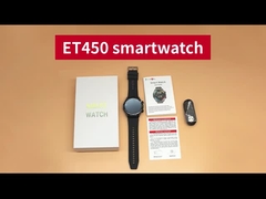 Saúde Smart Watch ET450 Pressão sanguínea Oxigénio sanguíneo ECG+PPG Temperatura corporal Smart Watch
