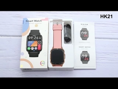 HK21 Smart Watch 2,01 polegadas Rate cardíaco Fitness Tracker Smart Watch Com BT Calling
