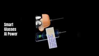 Assistente de IA de óculos inteligentes M02 32 GB