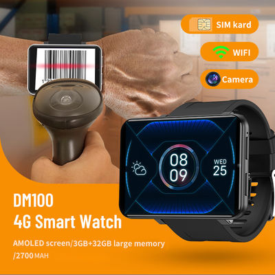 DM100 Smartwatch Sim Card 4G Camera GPS WIFI Smart Watch 500MP HD Camera Battery 2880mah