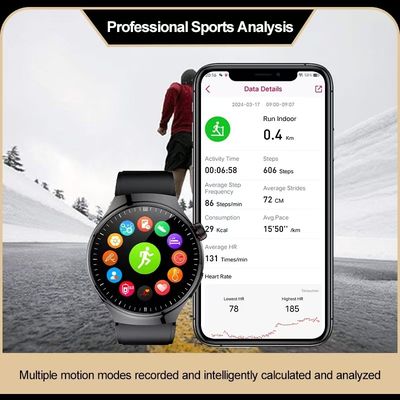 TK26 Health Smart Watch With ECG Heart Rate BT Call IP68 Waterproof Smartwatch With Voice Assistant