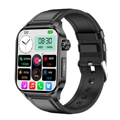 ET580 SmartWatch IP68 Waterproof ECG Blood Pressure Monitoring Smart Watch
