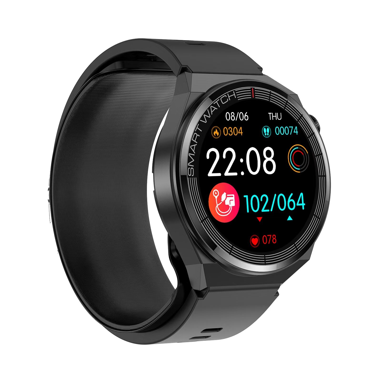 TK62 Health Smart Watch 1.42 inch Air Pump Blood Pressure Blood Oxygen Sleep Monitoring