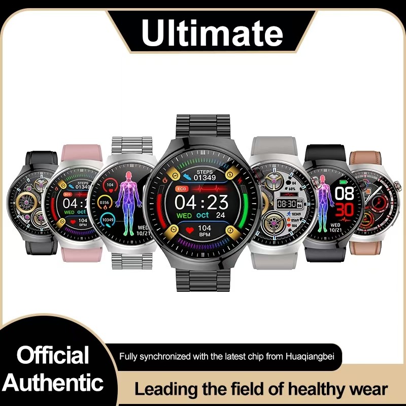 TK26 Health Smart Watch With ECG Heart Rate BT Call IP68 Waterproof Smartwatch With Voice Assistant