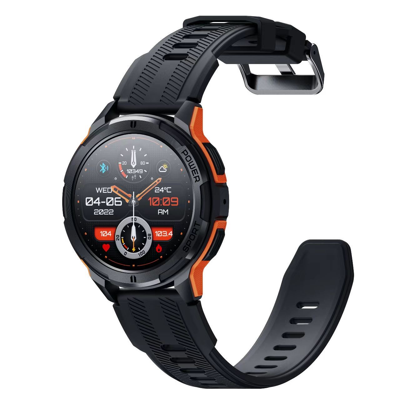 C25 Smart Watch 1.43 Inch 1ATM Waterproof Sport Fitness Smartwatch With Large Battery