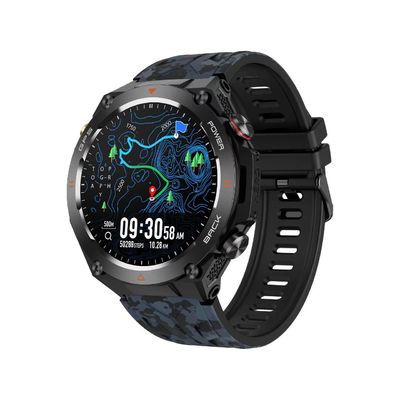 KC82 Sport Smart Watch 1,45 polegadas Compasso de tela GPS Tracker 650mAh Bateria Para Homens