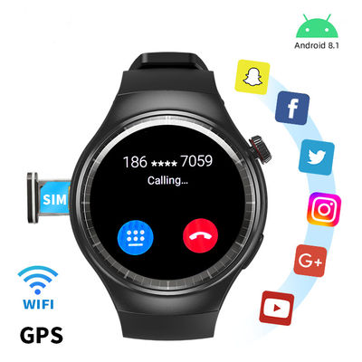 DM80 Smart Watch Sim Card 2GB+16GB GPS Wifi APP Download Smart Watch 1,43 polegadas