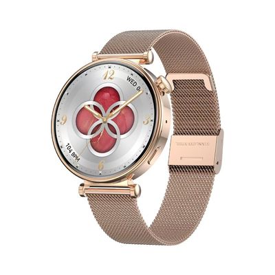 HK41 Sport Smart Watch Feminino 1.32 polegadas AMOLED BT Conectividade Pulseira de fitness